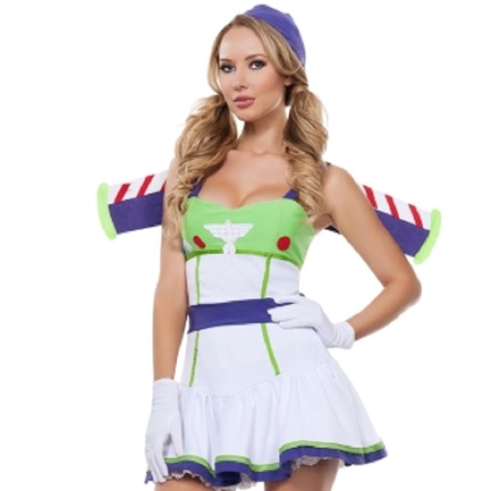 Sexy Buzz Lightyear Halloween Disney Costume Cospl